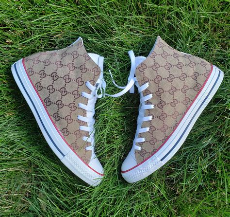 gucci converses|Converse Gucci shoes.